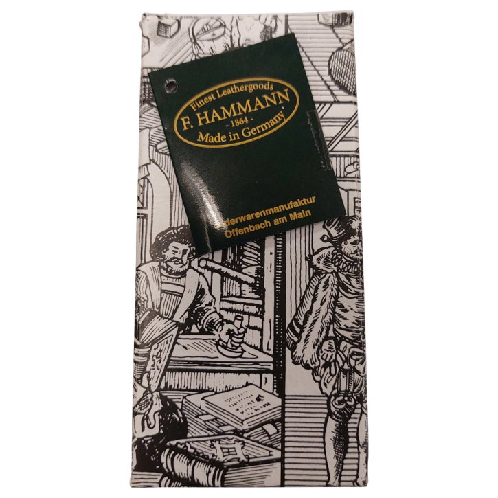 HAMMANN Maniküre Etui Kalbleder olive chervo